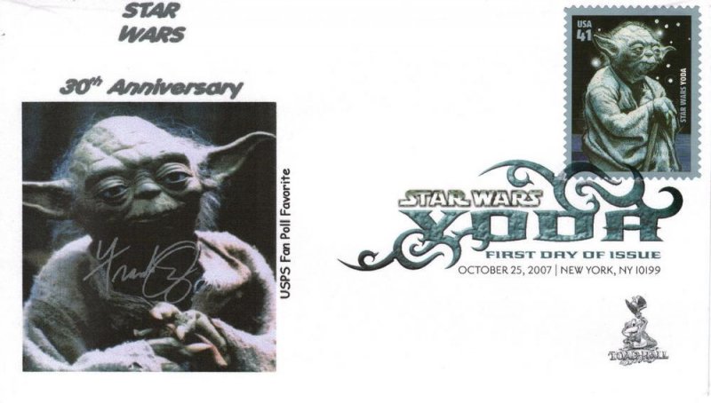 Star Wars/Yoda FDC from Toad Hall Covers!  (#4)
