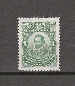 CANADA/NEWFOUNDLAND 1910 SG 95 MNH