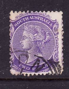 Australia States-South Australia-Sc#116-used 2p purple Victoria-1899-