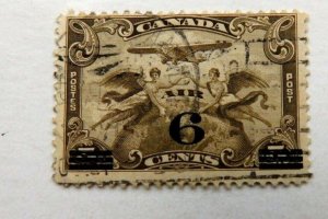 Canada #C3 Used/Fine, 6c Surcharge Overprint on #C1, 1932