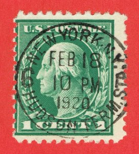 [0044] 1920 Scott#498 with Superb CDS HUDSON TERM.STR.NY