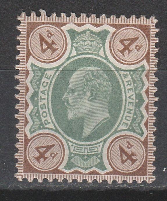 GREAT BRITAIN 1902 KEVII 4D