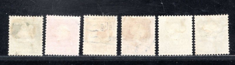 DENMARK SC# 246-51 FVF/U