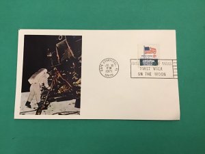 United States First Walk On The Moon Cape Canaveral 1971 Stamp Cover R42776