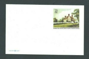 UX406 23c Harriton House Bryn Mawr College PA Mint Postal Card