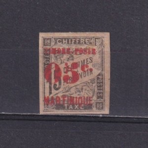 MARTINIQUE 1891, Sc# 27, MH