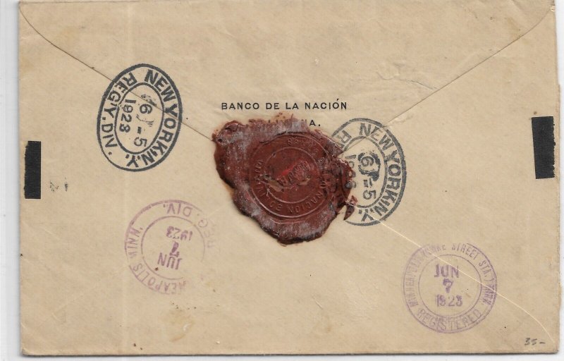 1923 Bolivia to Minneapolis, MN Registered (59574)