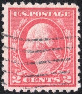 SC#463 2¢ Washington Single (1916) Used