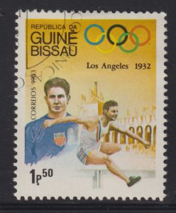 Guinea-Bissau 490 Olympic Long Jump 1983