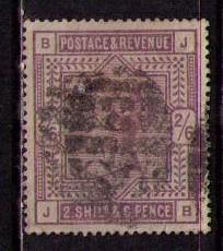 GREAT BRITAIN Sc# 96 - JB USED FVF Victoria