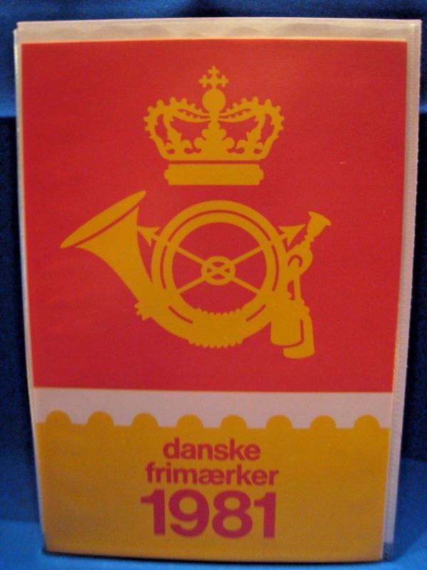 DENMARK STAMP YEAR SETS - 1972, 1974, 1981, 1982, 1983   mnh   (GG)