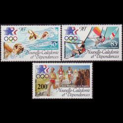 NEW CALEDONIA 1984 - Scott# C197-9 Olympics Set of 3 NH