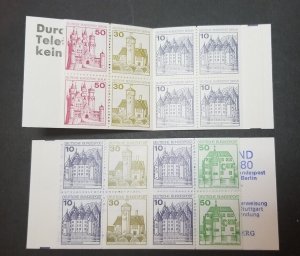 GERMANY Booklet Pane Lot Complete Unused  MINT T5528