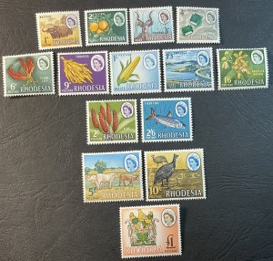 RHODESIA # 223-236-MINT NEVER/HINGED---COMPLETE SET---1966