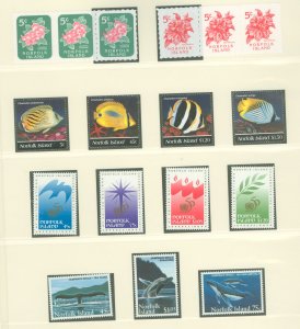 Norfolk Island #573/595 Mint (NH) Single (Complete Set)