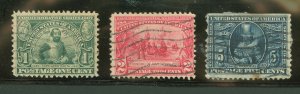 United States #328-330 Used Single (Complete Set)