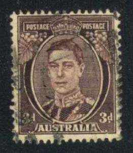 Australia # 183A King George VI, used