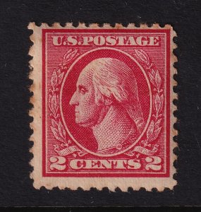 1920 Sc 527 2c carmine offset Type V MH OG