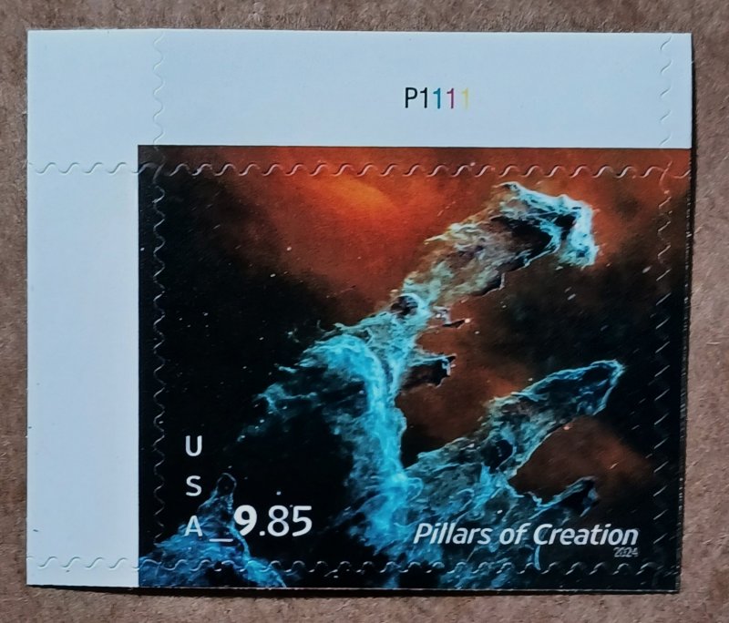 US #5827 $9.85 Pillars of Creation Priority Mail MNH plate #P1111 (2024)