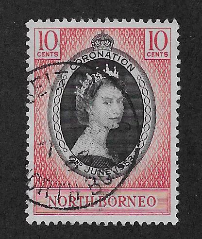 NORTH BORNEO SC# 260   VF/U 1953