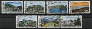 ALBANIA  PICTURE OF ALBANIA 1975  AIRMAIL  NH SET