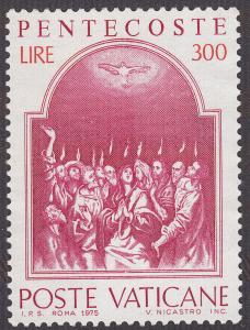 Vatican City 572 Pentecost 1975