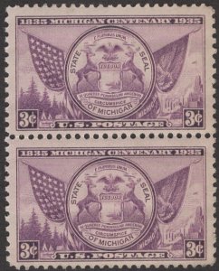 Scott 775 vertical pair