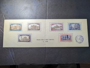 1925 Italy Commemorative Stamps of the Holy Year Booklet Souvenir