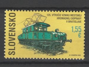 Slovakia 2020 Trains / Railway MNH stamp 