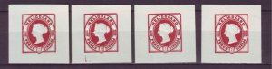 J22119 Jlstamps heligoland mnh cut square, proof, essay or forgery unknowed type