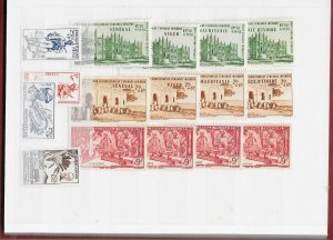 FRANCE COLONIES (200+) stamps VICHY Gov't NY World's Fair sets All Mint Unused