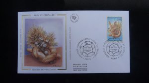 bread food cereals FDC France 1992 (ref 31296)