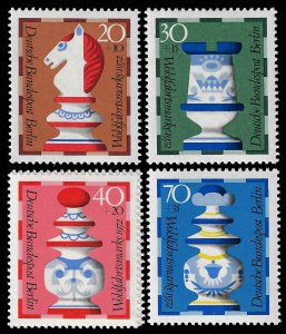 Germany-Berlin 1972 Sc 9NB92-95 MNH vf Chess