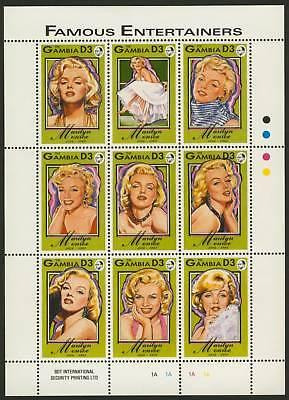 Gambia 1398 MNH Marilyn Monroe