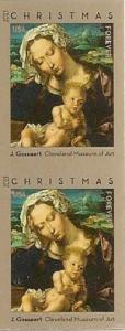 US 4815b Christmas Virgin & Child imperf NDC vert pair MNH 2013