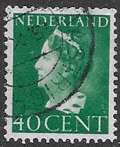 Netherlands  Scott 225  Used