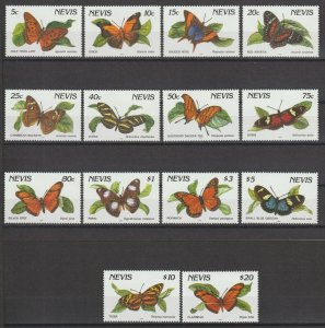 ST KITTS & NEVIS/NEVIS 1991/2 SG 578B/91B MNH Cat £26