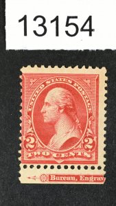 MOMEN: US STAMPS  # 279B MINT OG H LOT #13154