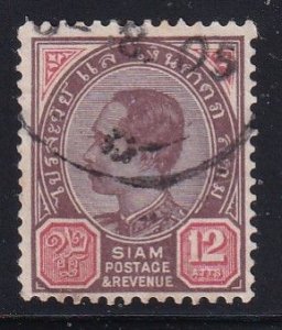 Thailand 1899 Sc 85 12a Used