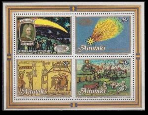 1986	Aitutaki	578-580/B59	Halley's comet	8,50 €