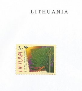 LITHUANIA - 2000 - Postal History - Perf Single Stamp - M L H