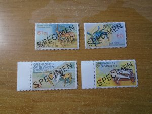 St Vincent   Grenadines   #  119-22  MNH   O/P  Specimen