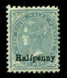 New South Wales 1891 #92 MH SCV(2018) = $21.00