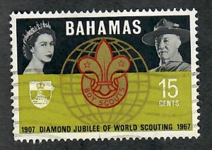 Bahamas #268 used single
