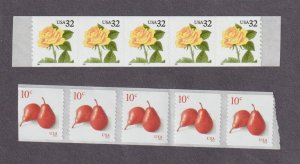 73c First Class Discount Postage (32c x2, 10c ) $73 (100 sets) 63% Self Adhes...