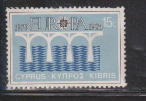 CYPRUS Scott # 626 Used - Europa Issue