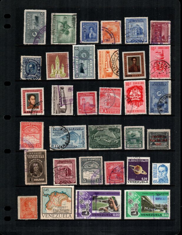 Venezuela  33  different   and used