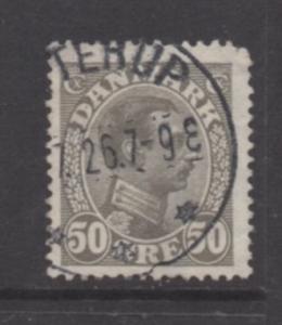 Denmark   Scott # 122   used  singles
