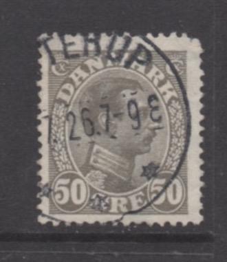 Denmark   Scott # 122   used  singles