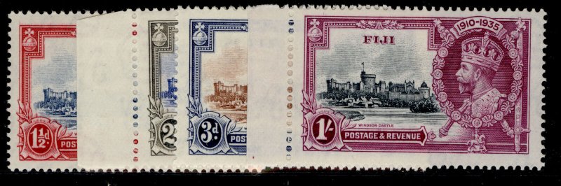 FIJI GV SG242-245, 1935 SILVER JUBILEE set, NH MINT. Cat £17. 